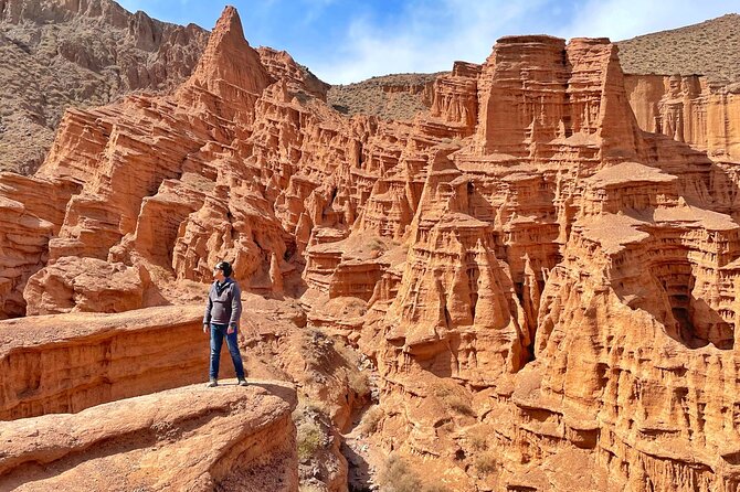 1 Day to Burana Tower, Kok Moinok Canyon, Hot Springs - Three very different stops in one long Kyrgyzstan day