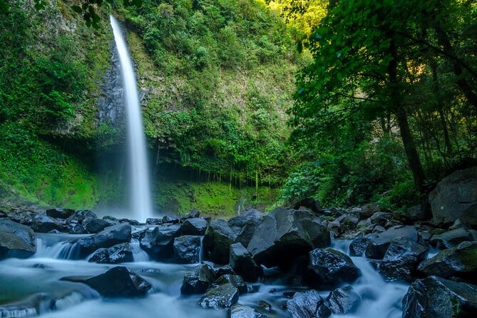 3 in 1 Combo: La Fortuna Waterfall, Hanging Bridges, Thermal Spa from San José - The guide can make or break the nature stops