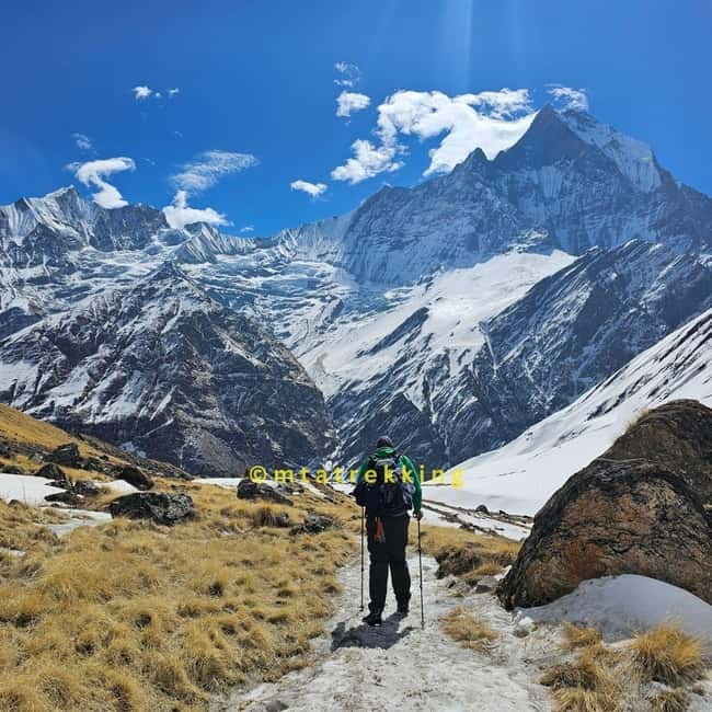 5-Day Annapurna Base Camp Trek with Natural Hot Springs - Day 5: Bamboo to Jhinu, hot springs, and Pokhara
