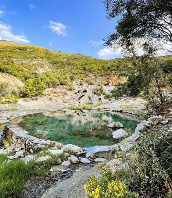 A Day in Permet: Swim in Thermal Baths and Langarica Canyon - The road inland from Saranda