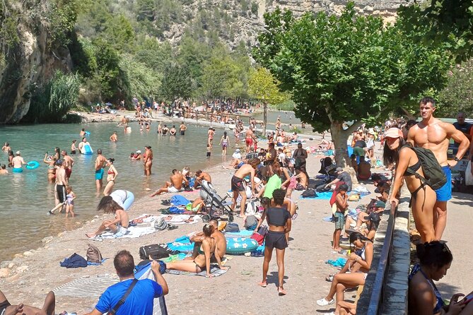 A day tour in Montanejos hot springs. - The road to Montanejos and the Fuente de los Baños