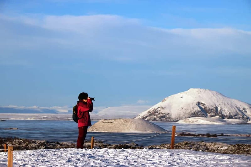Akureyri: Day Trip to Goðafoss, Lake Mývatn & Nature Baths - A warm finish at Mývatn Nature Baths