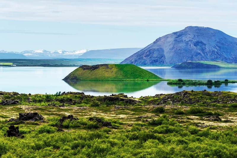 Akureyri Port: Myvatn Nature Baths & Godafoss Waterfall Tour - Two hours at Mývatn Nature Baths