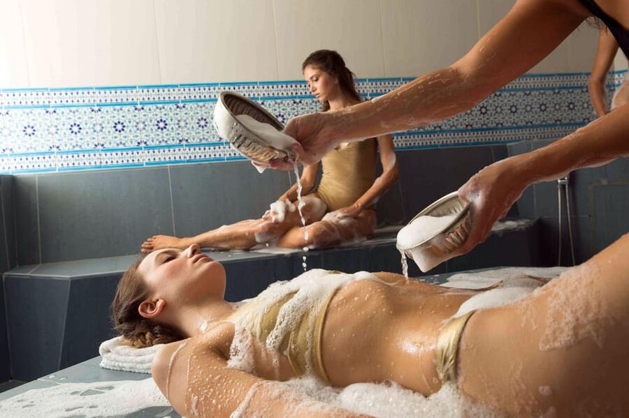 Alanya Turkish Bath – 4 Hammam Options for Pure Relaxation - Step three: foam massage and bathing