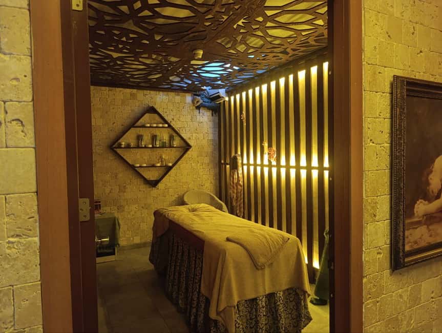 Alanya: Turkish Bath, Sauna, Pool, Jakuzi Massage Spa Center - Sauna heat, menthol air, and a traditional scrub