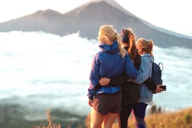 All Inclusive Private Mount Batur Sunrise Trekking And Natural Hot Springs - Sunrise near the crater at about 6:15 AM