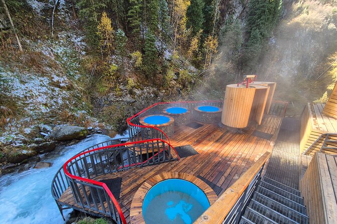 Alma-Arasan & Ayusai Mountain Gorges with Hot Springs Tour - Sunkar Falcon Farm from April to October