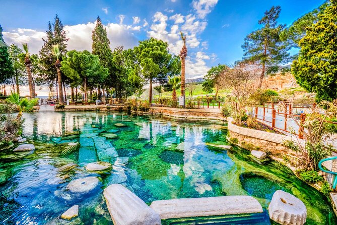 Antalya / Belek : Pamukkale Day Trip w/ Hierapolis &Thermal Pools - Three hours among Pamukkale’s white terraces