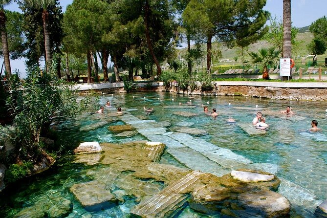 Antalya / Belek : Pamukkale Day Trip w/ Hierapolis &Thermal Pools - Thermal pools and the extra cost of Cleopatra’s Pool