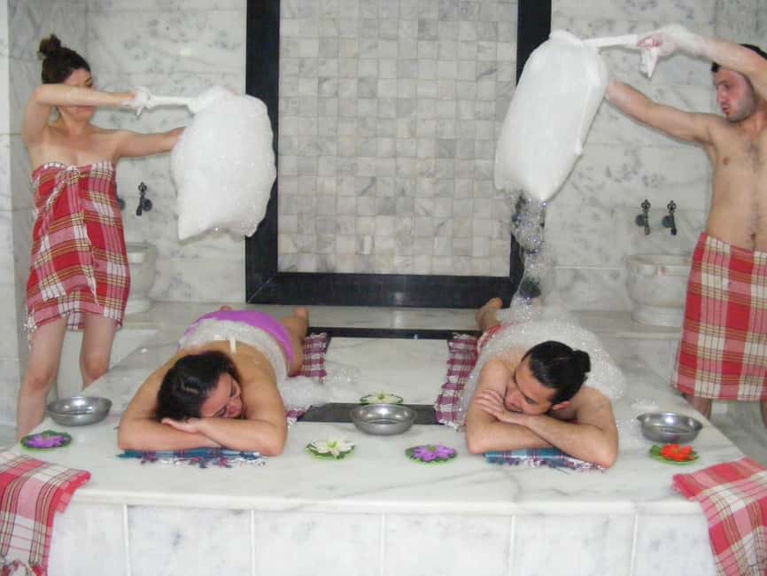 Antalya: Turkish Bath with Sauna, Scrub, Foam & Oil Massage - Hotel pickup from Kundu and Lara