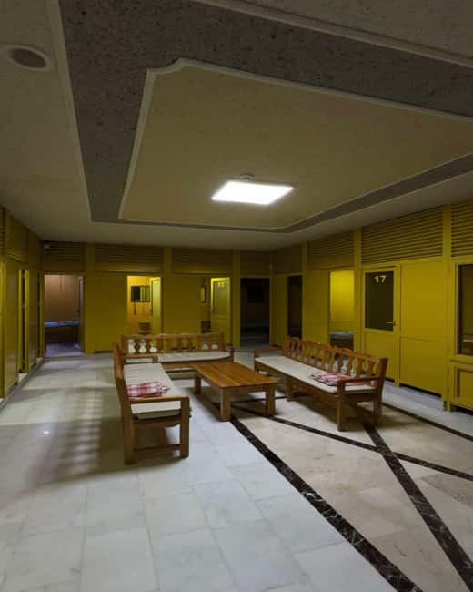 Antalya: Turkish Bath with Separate Areas for Men and Women - The warm marble steam room comes first