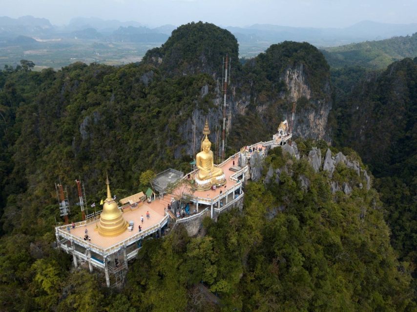 Ao Nang: Hot Spring, Emerald Pool & Tiger Cave Temple Tour - Emerald Pool and Blue Pool: forest walking with a swim