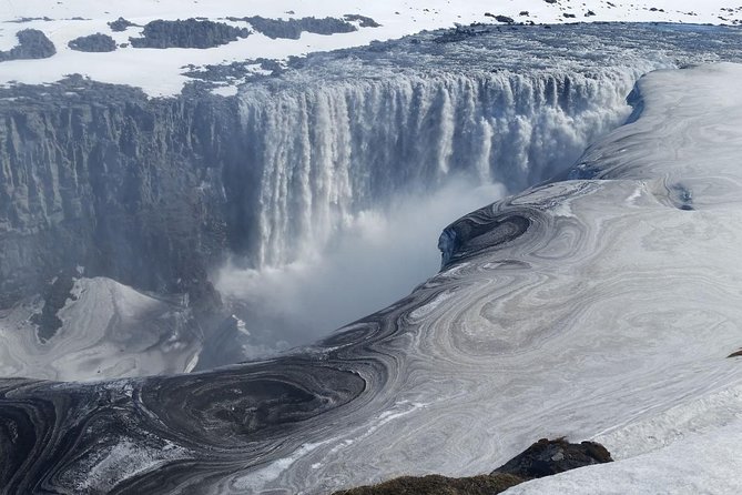 Arctic Fox Travel Dettifoss lake Mývatn winter private super jeep tour - A long northern Iceland day from Akureyri