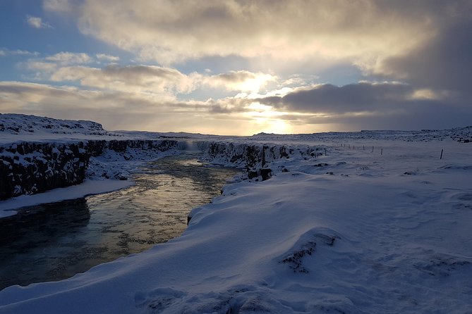 Arctic Fox Travel Dettifoss lake Mývatn winter private super jeep tour - Reaching Dettifoss by Super Jeep