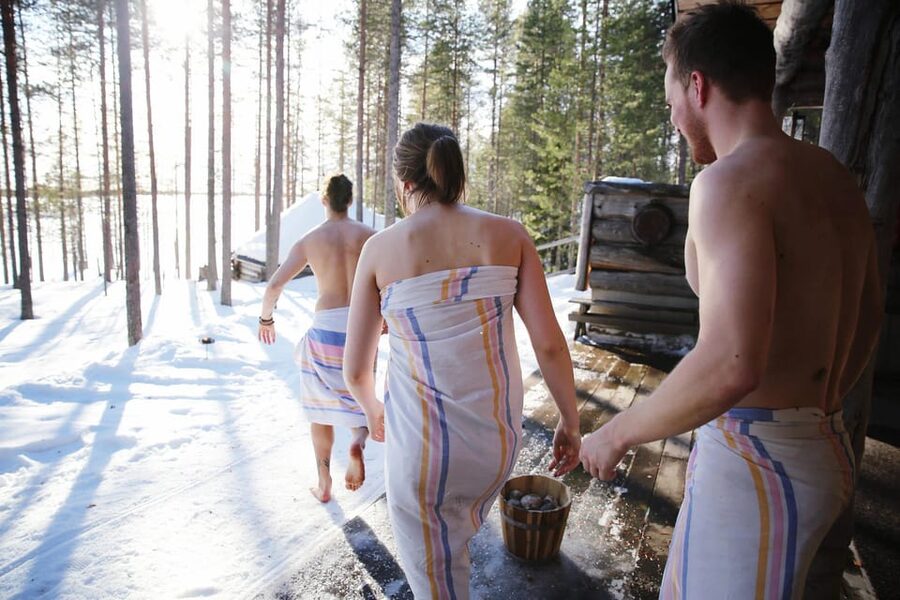 Arctic Tent Sauna Experience with Ice Swimming - Key points to know before you book