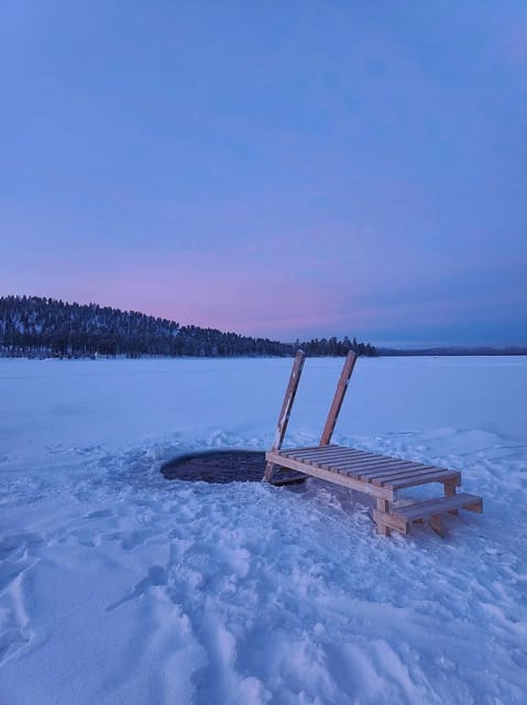 Arctic Tent Sauna Experience with Ice Swimming - Add-ons for a longer day at the camp