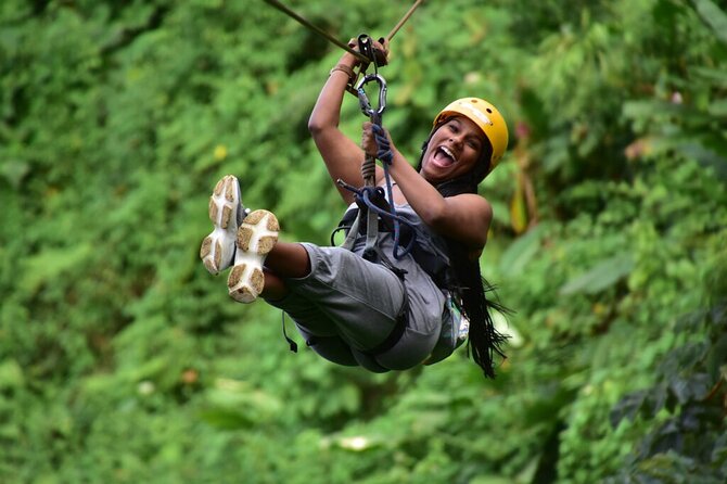 Arenal Volcano Combination Tour: Zipline, Tubing and Hot Springs - Tubing Through Arenal River Rapids