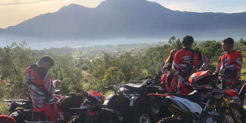 Bali: ATV Batur Sunrise, Lava, Pine Forest and Hot Spring - What the ATV ride feels like for new riders