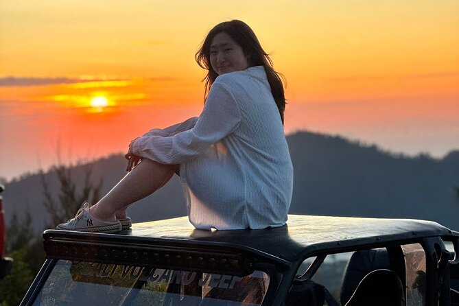 Bali: Mount Batur Jeep Sunrise & Hot Springs - All Inclusive - The Black Lava Route From the 1963 Eruption