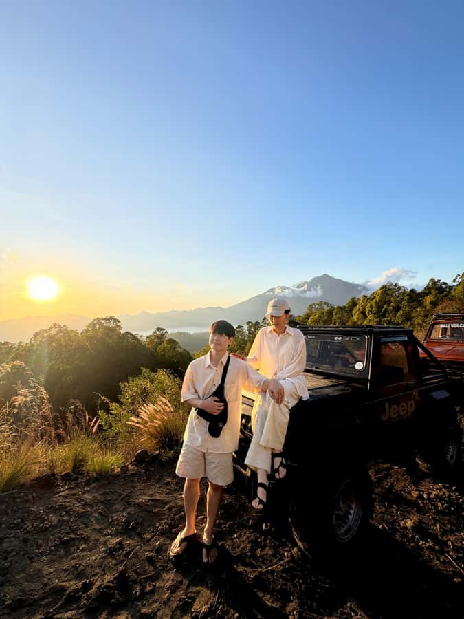 Bali: Mount batur jeep sunrise & natural hot springs - Coffee, breakfast, and the simple extras