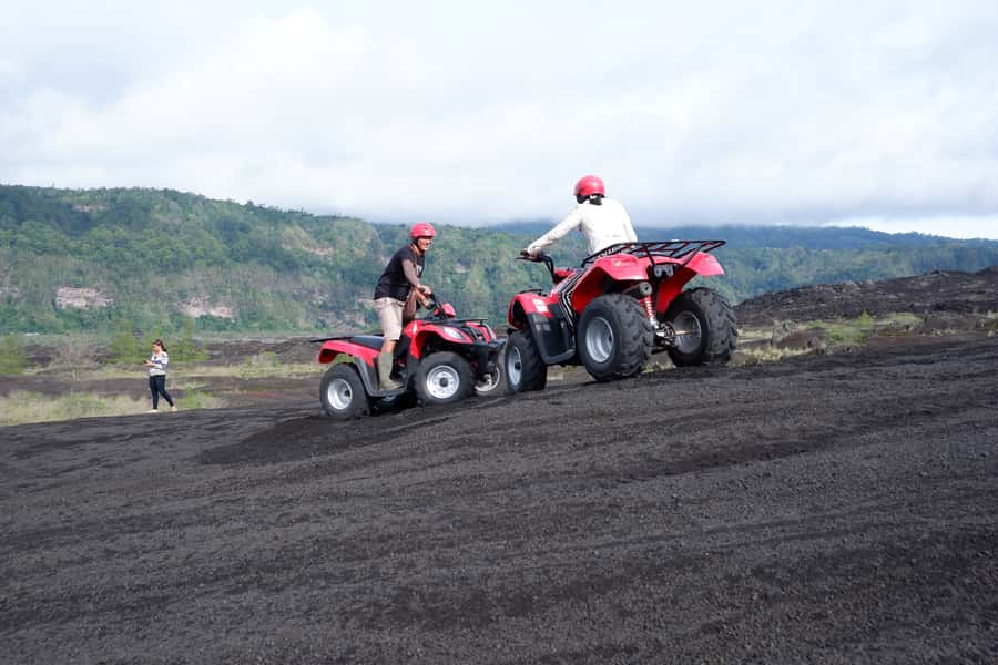 Bali: Mount Batur Quad Bike Tour and Natural Hot Springs - Soaking in the hot springs after the ride
