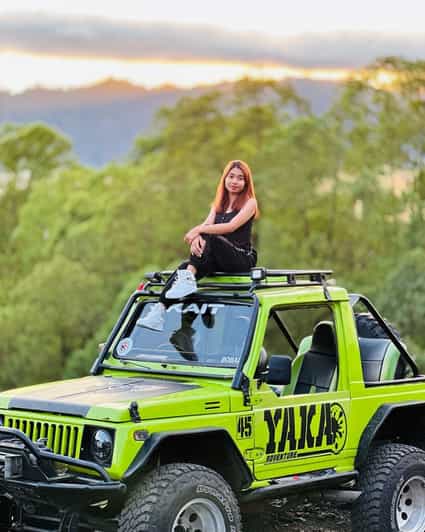 Bali: Mount Batur Sunrise Jeep Tour with Hot Springs - Sunrise above the volcano and lake