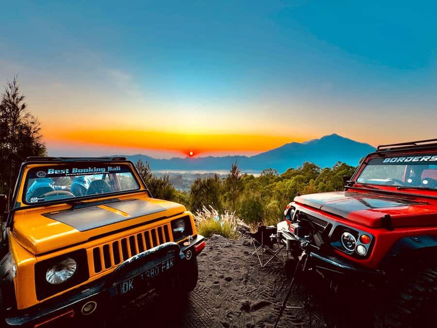 Bali : Private Sunrise Jeep Tour and Hot Spring All Include - Mount Batur sunrise without the hard climb