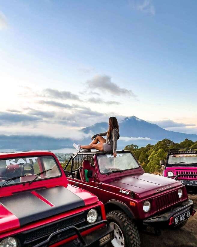Bali: Sunset Mount Batur Jeep and Hot Spring All Inclusive - Relaxing at Batur Natural Hot Spring