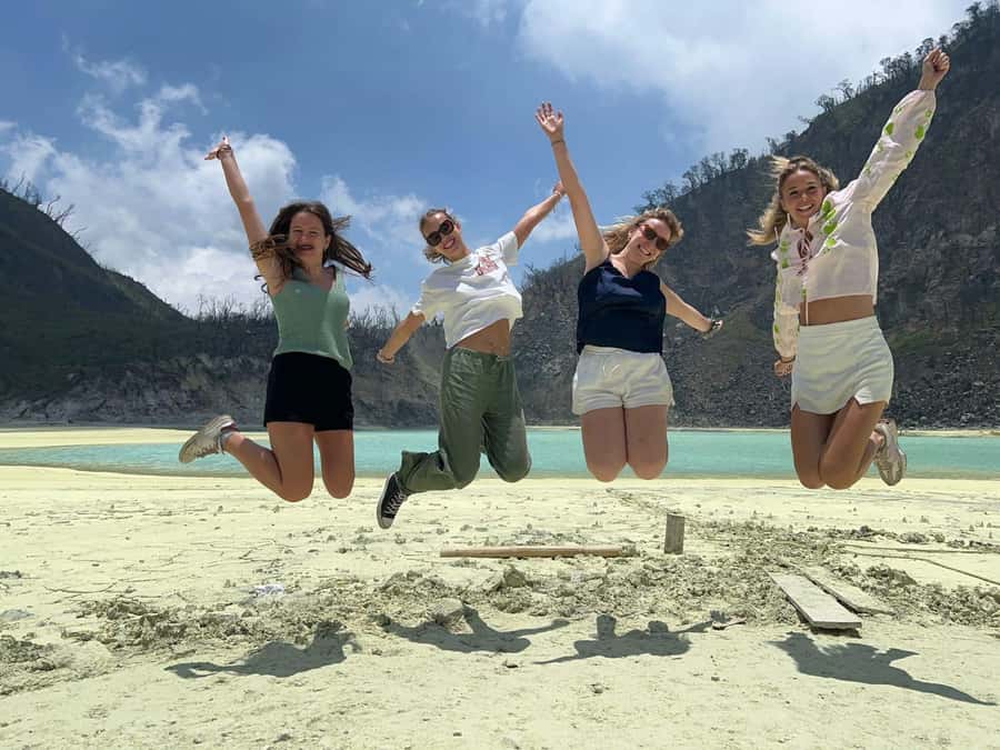 Bandung: White Crater, Scenic Tea Plantations & Hot Spring - Finish with a hot spring and optional mud bath