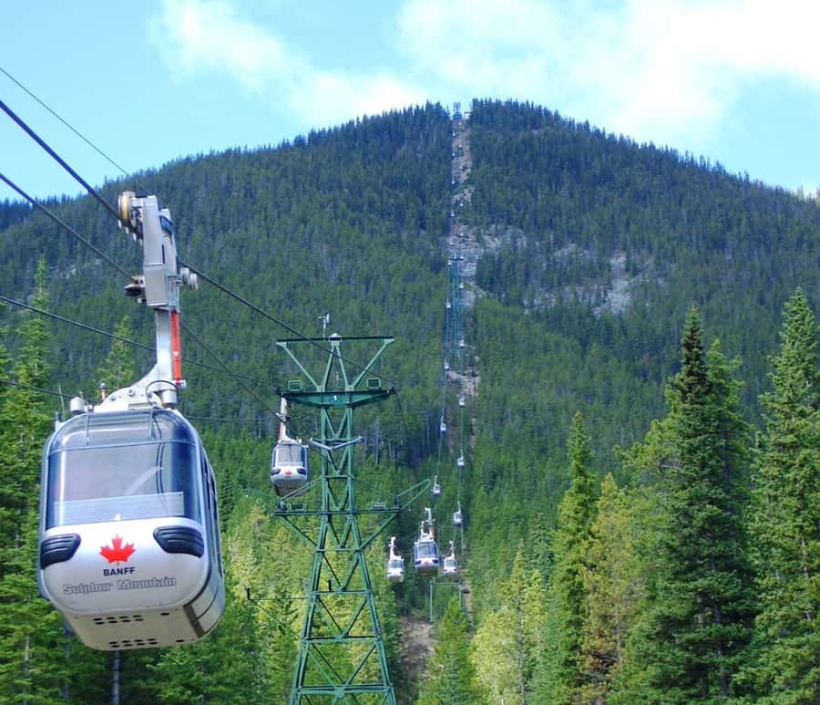 Banff: Gondola, Hot Springs, Bow falls & Three lakes tour - A big Banff day from Calgary or Canmore