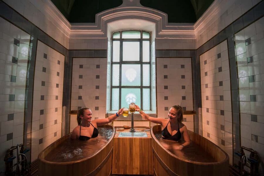 Beer Spa with optional Széchenyi Bath Tickets - Inside the 45-minute beer-infused soak
