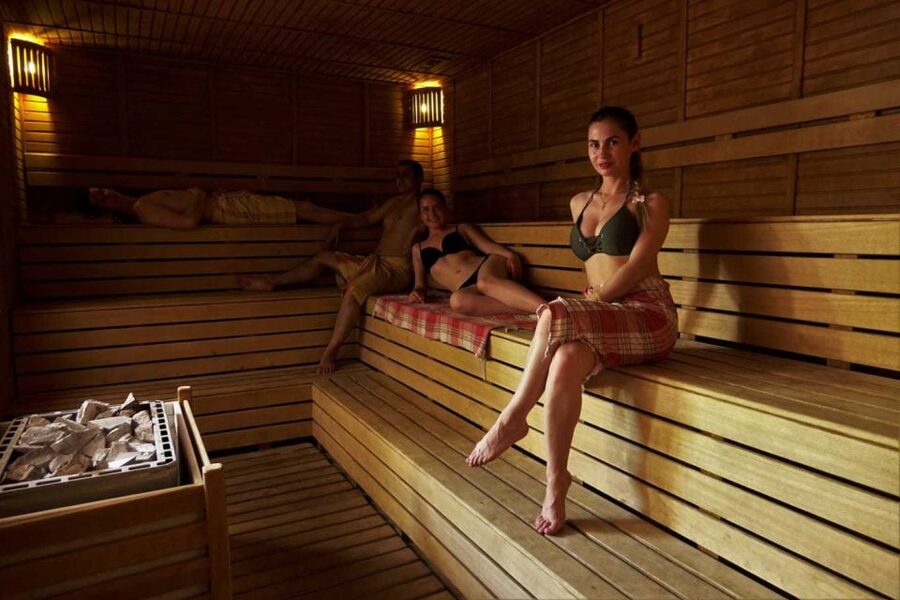 Belek: Traditional Turkish Bath Experience with Massage - The sauna starts the treatment