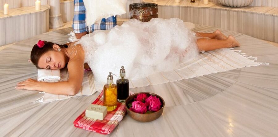 Belek: Traditional Turkish Bath Experience with Massage - Aromatherapy oil massage provides the calm finish