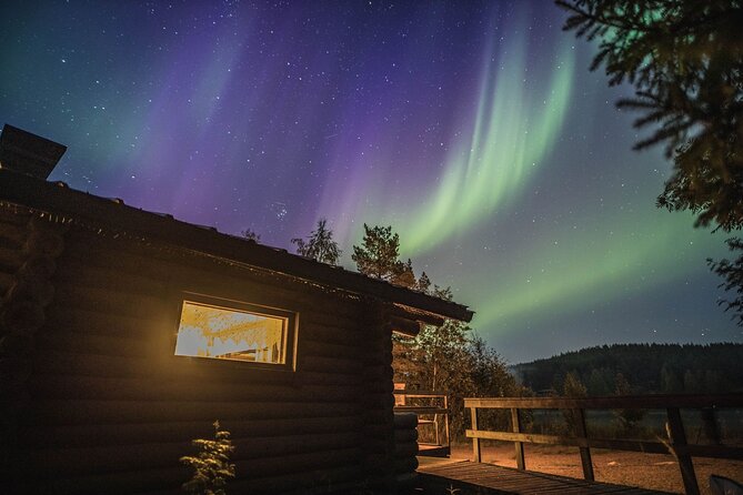 Best Of Lapland: Sauna, Ice swimming, Dinner & Northern Lights - Pickup from Rovaniemi and Santa Claus Village