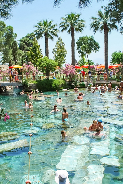 Bodrum: Pamukkale, Hot Springs & Travertines Tour with Lunch - Hierapolis, the ancient city above the springs