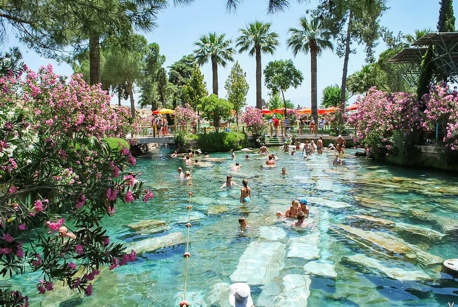 Bodrum: Pamukkale, Hot Springs & Travertines Tour with Lunch - The 5:00 to 6:00 AM pickup from Bodrum