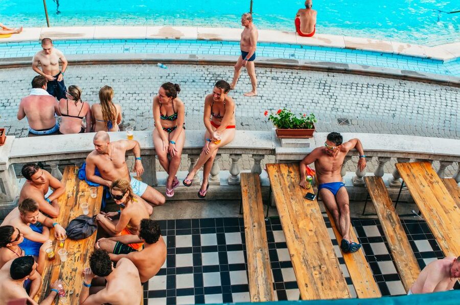Budapest: Széchenyi Spa Day Ticket with Optional Upgrades - The Three Outdoor Pools