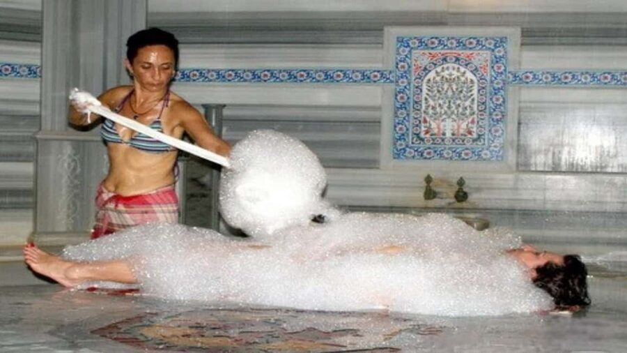 Cappadocia Turkish Traditional Bath - Hamam - Bubble Massage - The salt room and its simple change of pace