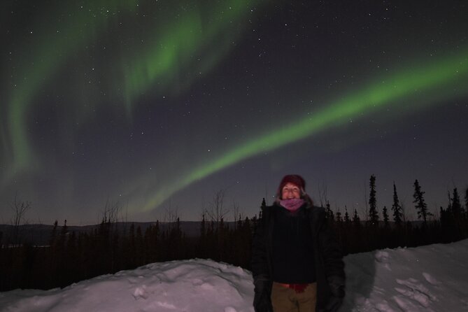 Chena Hot Springs Northern Lights Aurora Borealis From Fairbanks - Hunting for the Aurora Borealis on the way back