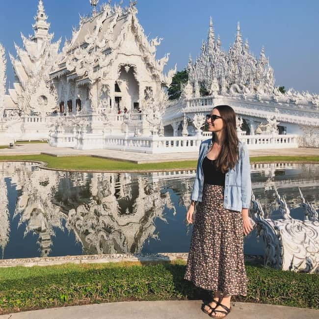 Chiang Mai: Chiang Rai Famous Temples & Hot Springs Day Trip - Wat Rong Suea Ten, the Blue Temple