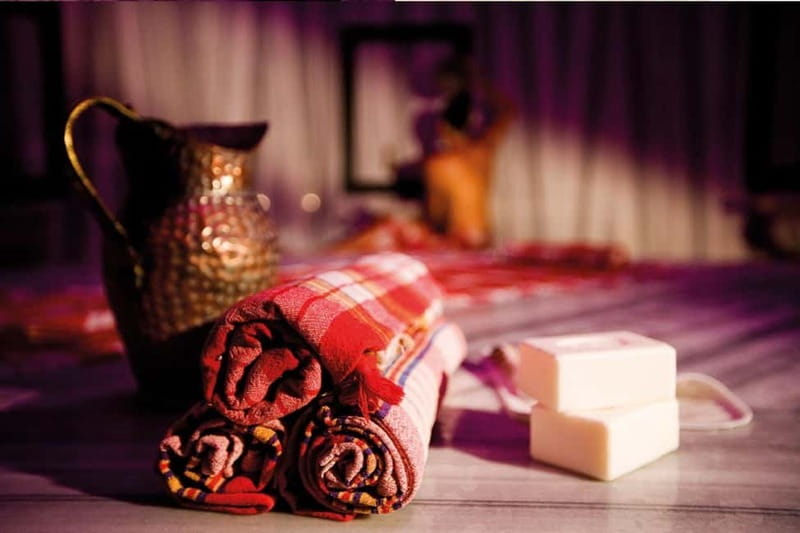 City Of Side:Turkish Bath with Traditional Turkish Tea - Foam massage adds the Ottoman bath character