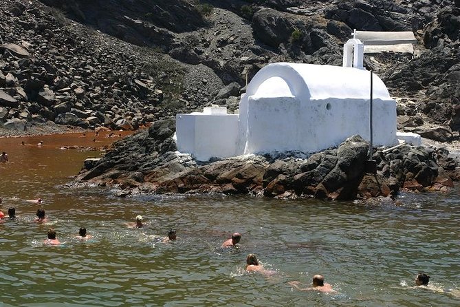 Early Season Experience: 3-hours Santorini Volcano and Hot Springs Trip - Walking across Nea Kameni’s volcanic ridge