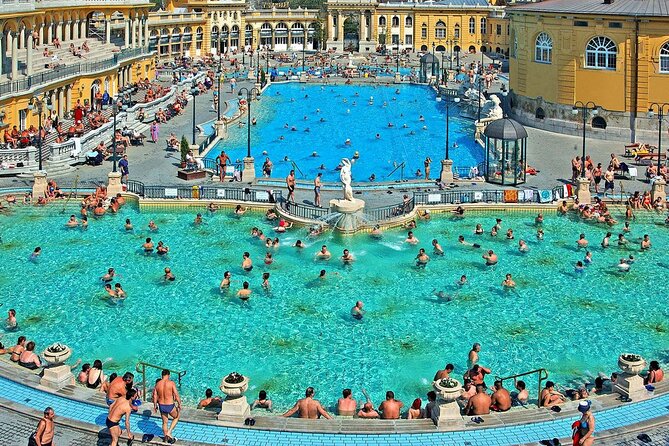 Entrance to Szechenyi Spa in Budapest - Who will enjoy this experience most