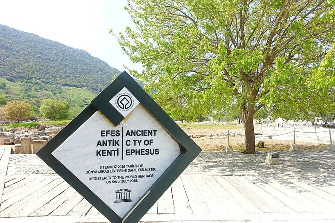 Ephesus Pigeon Island Tour with Lunch Turkish Bath - Spending two hours among the ruins of Ephesus