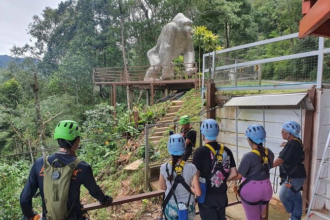Extream Zipline @ Kingkong Smile and Dip in Hot Spring - Is Kingkong Smile and Sankampaeng Worth It?