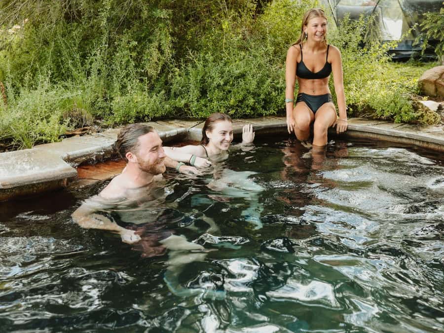Fingal: Peninsula Hot Springs Entry with Lunch Credit - Geothermal water and the Turkish Hammam