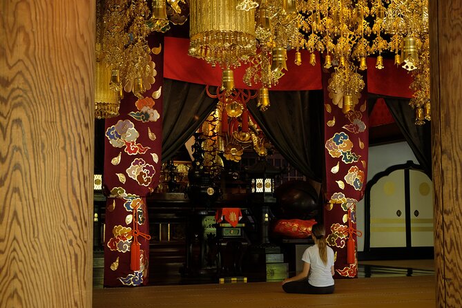 Forest Bathing in Temple and Enjoy onsen with healing power - A healing onsen after the uphill walk