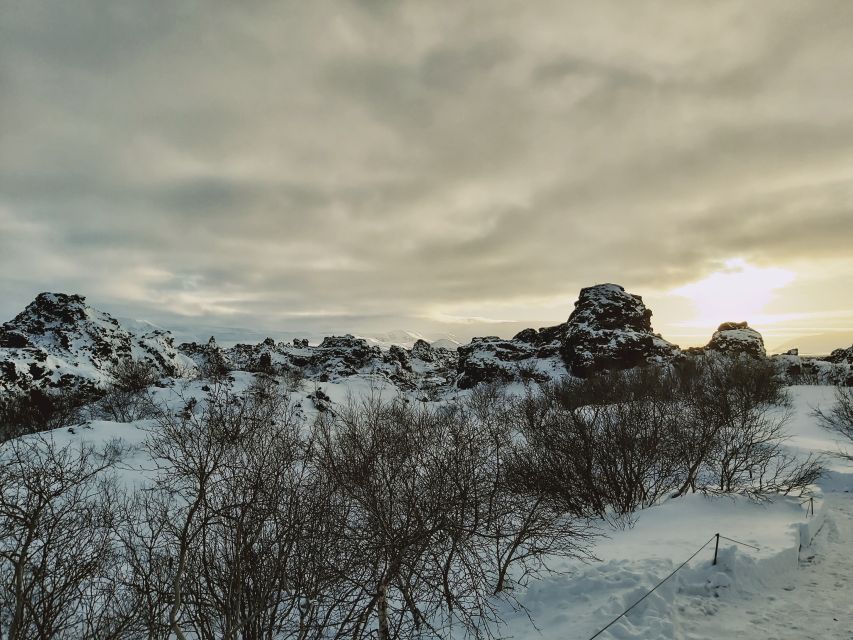 From Akureyri: Godafoss and Lake Myvatn - Winter, summer, and the practical side of the day