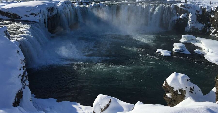 From Akureyri: Lake Myvatn and Godafoss Guided Tour - Leaving Akureyri beside Eyjafjörður