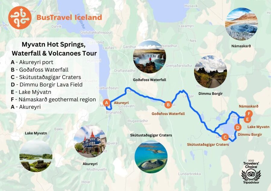 From Akureyri: Myvatn Lake, Craters, & Waterfall Tour - Key points to know before you go